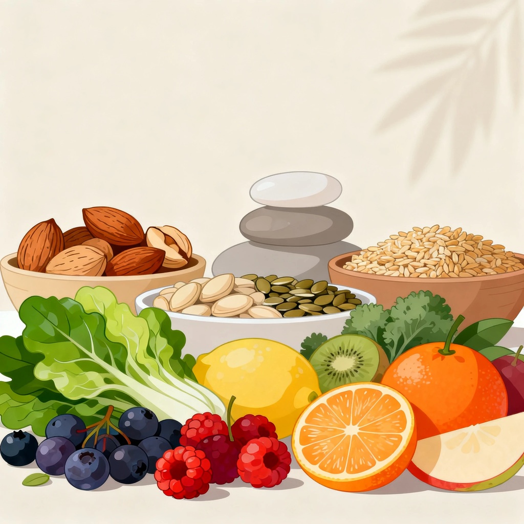 Alimentos ricos en nutrientes para una buena salud